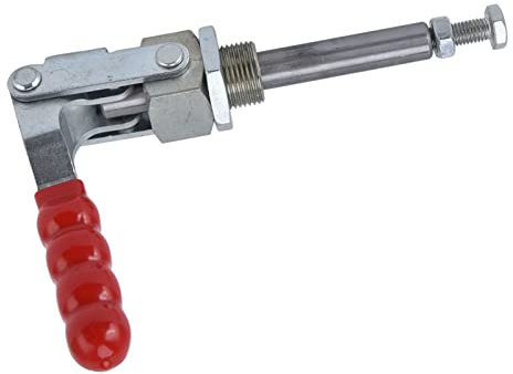 Quick Release Toggle Clamp 701lb Holding Capacity Push Pull Fixture Clamp for Woodworking Jigs and Fixtures, Pocket Hole Jigs, Welding, CNC