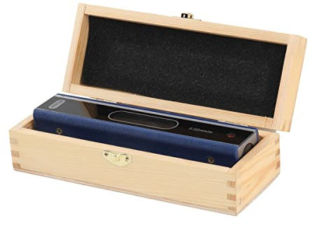 Lfhelper Maschinenwasserwaage Wasserwaage 200 mm Präzisions-Wasserwaage Hochpräzises 0,02 mm Level-Messwerkzeug in Industriequalität Engineers Precision Bar Level Machinist Messwerkzeug mit Box