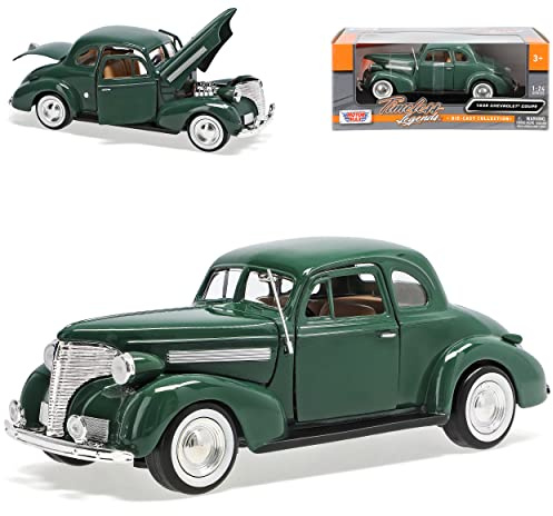 MOTORMAX Chevrolet Chevy Coupe 1939 Oldtimer 1/24 Modellauto Modell Auto