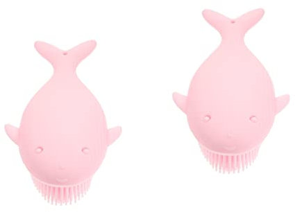 DOITOOL 2pcs Silicone Body Scrubber Exfoliating Brush Shower Scrubber for Body