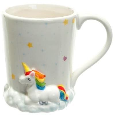 Smavles Unicorno Tazza da caffè in ceramica, Simpatiche Tazze in Ceramica con Unicorno Divertente Tazza da Caffè Tazze da tè o da Latte per la mattina Latte Acqua Compleanno Natale