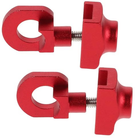 TOBBOMEY 2pcs Single Speed Chain Tensioner Bike Chain Adjuster Tensioner Aluminum Alloy for City Cycling