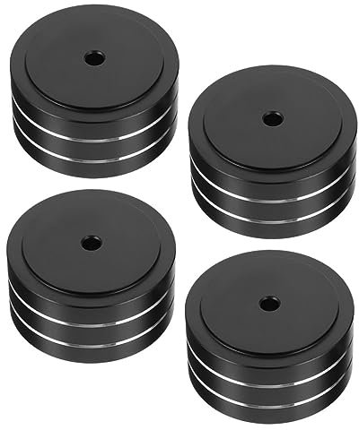 Homoyoyo 4stücke Akustische Schalldämmpads Schwammkissen Monitor-isolationspads Lautsprecher-isolationskissen Plattenspielerfüße Schalldämmpads Für Audio-geräte
