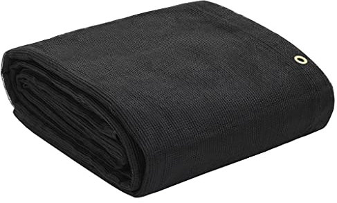 Containernetz, Xichuzi Anhänger Netz, Gepäcknetz Wohnmobil, Motorrad Gepäcknetz, Auto Netz, Gepäcknetz Dach, Anhängernetze, Anhänger Zubehör, HDPE 3 x 5 m Schwarz