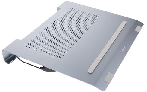 DOITOOL Laptop Cooling Pad with Dual Fans Ventilated Rack for Laptops up to Ergonomic Design for Improved Posture Heat Dissipation and Stability