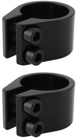 Create idea Lot de 2 Colliers de Serrage de Tige de Selle de Vélo à Dégagement Rapide en Alliage D'aluminium de 31,8 Mm