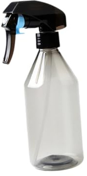 LRXIYODE 2 piezas Botellas de Spray de Agua de Botellas de Plástico Transparentes para Estilismo de Cabello y Riego de Recargables y Reutilizables Diseño Prueba de Fugas Color Aleatorio