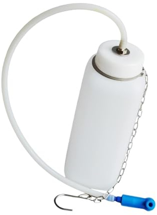 AsrMyjcx Bremsenentlüfterflasche Bremsöl Auffangbehälter Kfz Wartungswerkzeug Bremsenentlüfter Set mit 1L Behälter Und Flexiblem Schlauch für Professionelle M, 170g