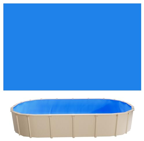 VEVOR Revestimiento para Piscina PVC, Liner para Piscinas Elevadas de Grosor mm, Altura de Pared, Resistente al Desgarro, Frío y Sol para Exterior y Jardín