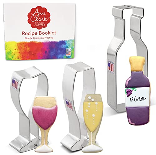 Wein-Ausstechformen, 3-teiliges Set von Ann Clark