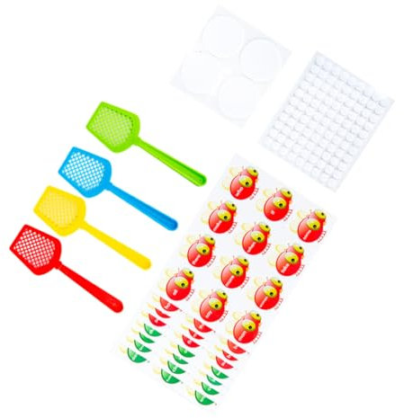 UPKOCH Juego De Palabras Visuales y Juguete Cognitivo Inglés Para Niños, Tamaño Estándar, Aprendizaje Auditivo, Refuerzo De Atención, Uso Educativo Fiestas y Cumpleaños