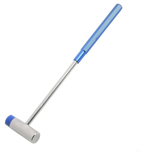 1PCS Dual Head Small Hammer, Metal And Rubber Materials, Jewelers Hammer Mallet Mini Hammer Watch Tools for Leather Crafts Jewelry DIY Watch for Repair (C)