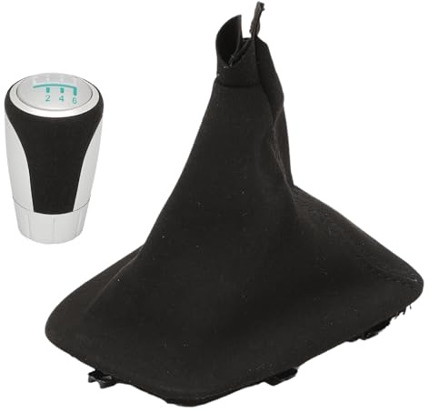FanPaYY Schaltknauf Auto 6 Gang Schaltmanschette Hebel Schalthebelknauf für 3er E90 E91 E92 E93 25110429269