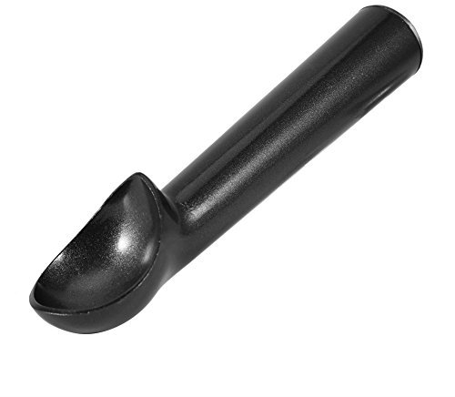 3 Types Portable Metal Nonstick Antifreeze Ice Cream Scoop Spoon Kitchen Tool New for Home Cafe (Black)