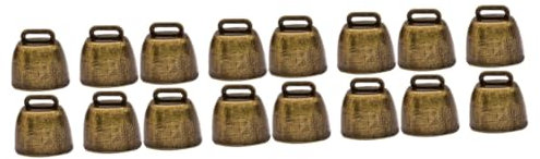 Alipis Glocke Für Schafe 4 Sätze Kuhglocke Aus Metall Eisenglocke Ziegenhalsbänder Mit Glocken Laute Glocke Kleine Glocke Feiertagsglocken Zum Dekorieren Kleine Kuhglocken Anhänger 4 Stück * 4