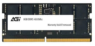 AGI SD238 32 Go Mémoire RAM DDR5 SODIMM 4800MHz pour PC Portable Mini PC