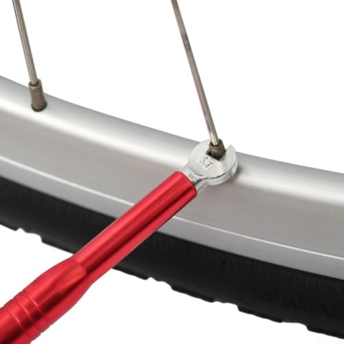 Besttoolifes Für Speichenschlüssel 3,5 mm und 3,7 mm, verstellbares Werkzeug zum Anziehen von Speichen, für Fahrradreparaturschlüssel mit Stahl- und Aluminiumlegierung, Radfahren