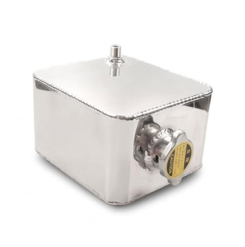 Gralara Réservoir Refroidissement En Aluminium Vase D'expansion Refroidissement Compact pour Personnalisation Automobile