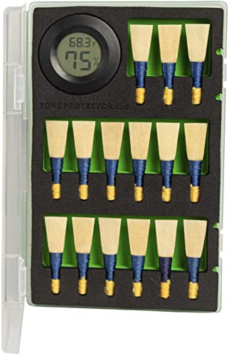 Tone Protector Reed Case für Dudelsack-Blätter: Digitaler Dudelsack mit Zwei-Wege-Feuchtigkeitskontrolle