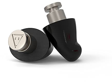 Flare Earshade Pro – Ohrstöpsel – Schallblockierung – Luft- und Raumfahrt-Titan & superweicher Memory-Schaum – Schwarz