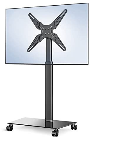 Support TV Support TV Universel au Sol Support TV 55 Pouces Salon Meuble TV Bureau Grand écran Support TV réglable Support TV (Couleur : A) Decoration