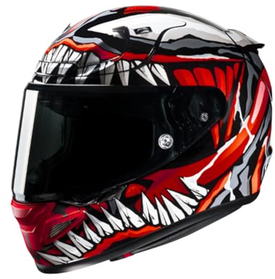 HJC RPHA 12 Maximized Venom Marvel MC1SF motorcykelhjälm fallhjälm ECE 22.06 integralhjälm, S