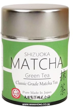 WaNaHong Otsuka 100% Pure Matcha Green Tea Powder (Tin) 30g [Made In Japan]
