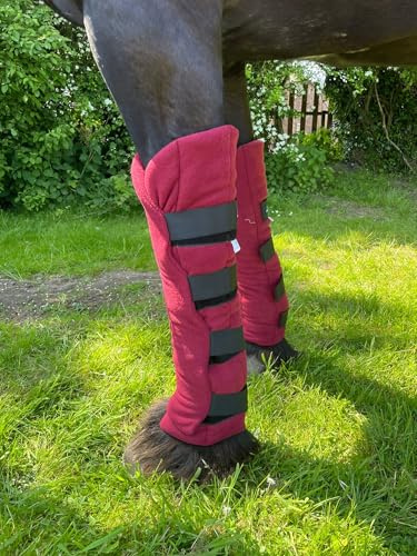 Snuggy Hoods Fleece Gamaschen für Pferd & Pony | Kuscheliges Polarfleece