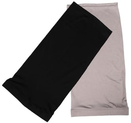 minkissy 2 Pezzi Cuffia Notte per Lunghi Dreadlock e Cappello Protettivo Traspirante in Tessuto Copricapo per e Grigio