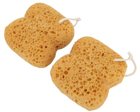 Brrnoo Spugna Bagno, Spugna Doccia Porosa Esfoliante Morbida e Delicata per il Massaggio con Design Riutilizzabile Delicato Sulla Pelle