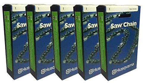 Set of 5 Husqvarna 18 Chainsaw Chain Loop 3/8 .050 H80-68 501846568