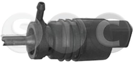 STC Waschwasserpumpe für Scheibenwaschanlage Pumpenart Monopumpe 12V Kompatibel mit VW Golf 5 Schrägheck 1K1 POLO 9N Polo Schrägheck 6R1, 6C1 Passat Variant 3C5, AUDI A6 Avant 4G5, 4GD, C7