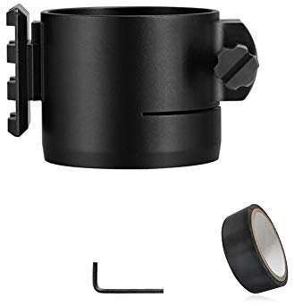 WILDGAMEPLUS® Adaptateur de 45 mm spécialement adapté pour caméra de vision nocturne NV007 avec rail pour télémètre ou lampe de poche NV007-RFADP45