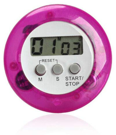EliteKoopers 1Pcs Magnetic Digital Kitchen Timer Restaurant Egg Counter Belt Pocket Clip Mini LCD