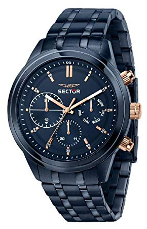 SECTOR No Limits Analogico R3253540005, blu, 45mm, Bracciale