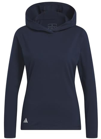 adidas Women's Performance Golf Hoodie, collegiate navy, L