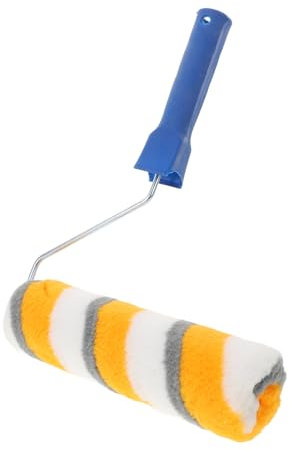 Uonlytech Maler Klein Wandfarbroller Aus Robustem Material Kompakt Und Leicht Mit Rollenbürstenkopf Für Präzises Streichen Liniendesign Für Professionelle Ergebnisse Für Wand Oder Hausfarbe
