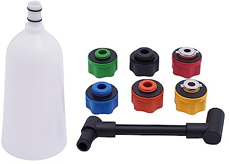 Lot de 8 entonnoirs de remplissage d'huile - Adaptateur coudé - Entonnoir - Aide au remplissage d'huile moteur