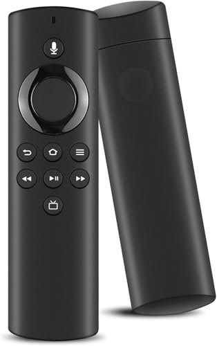 Sostituzione del telecomando, telecomando con controllo vocale per Smart TV-Stick/TV-Lite e compatibile con tutti i dispositivi Insignia-Toshiba-FireOS
