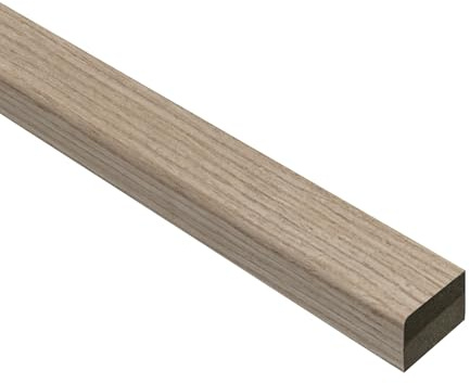 ACWP009-B White Oak Acoustic Wood Wall Panel End Piece Trim 2.6cm*240cm*21mm