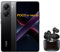 Xiaomi Poco X7 Pro 5G Smartphone, inklusive Kopfhörer, 256GB, 12GB RAM, 6.67'' CrystalRes 1.5K 120Hz AMOLED Display, 6000mAh akku, schwarz, Black