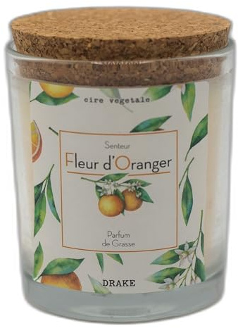 Bougie parfumée cire végétale - Botanique - Fleur d'oranger