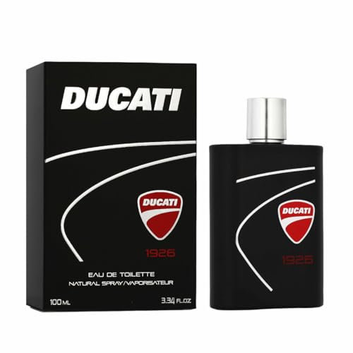 DUCATI | 1926 Eau de Toilette - Profumo Uomo Ducati, Freschezza Frizzante del Mandarino e dai Tocchi Aspri del Bergamotto, Made in Italy, 100 ml