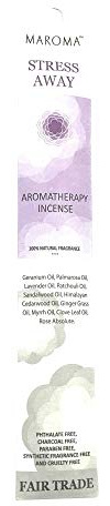 Maroma STRESS AWAY INCENSE, 1 EA