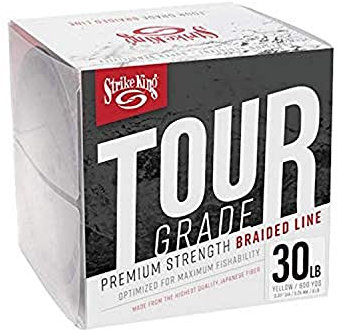 Strike King Unisex-Erwachsene TGB600-30Y Angelschnur, gelb, 600-Yards