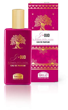 Helan, G Oud - Parfum Damen Sinnlicher Duft von Kaffee, Karamell und Rose, Parfüm Frauen mit Süßer Vanille, Eau de Parfum für Damen, Gourmand Blumig, Geschenke für Frauen, Parfums Made in Italy, 50 ml