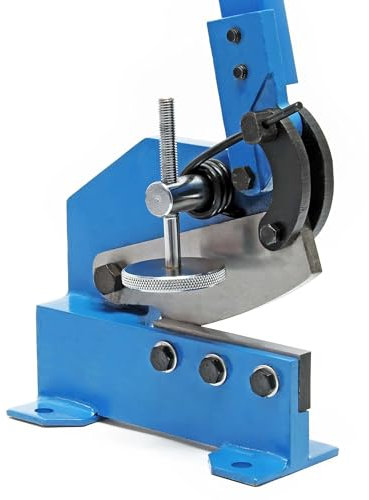 XPOtool Handhebelschere mit 150 mm Klingenlänge Blechschere manuell Schlagschere für 6 mm Bleche