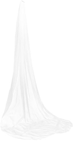 Holibanna Brautschleier Weißer Schleier Kathedralschleier Für Bräute Hochzeitsschleier Braut Schleier Für Die Brauthochzeit Hochzeitsschleier Weiß Polyester (polyester) Hochzeitskleid