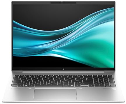 HP EliteBook 865 16 Zoll, 16 Zoll (40,6 cm) WUXGA Touch-Display, AMD Ryzen 5 8540U, 16GB DDR5 RAM, 512GB SSD. QWERZ Tatstatur, Fingerabdrucksensor, LTE, 5 MP IR-Kamera, Windows 11, Silber