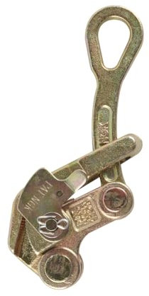 Ieron Extractor de Cuerda de Acero con mordaza, Capacidad de tracción de 1 tonelada, Tensor de Cable, Herramienta extractora de Cable de Acero para construcción con y Dispositivo Anti-desgarro